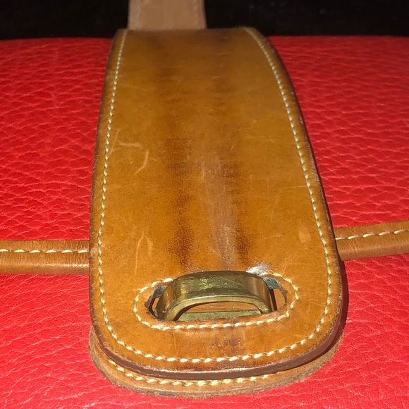 Vintage Dooney & Bourke All-Weather Leather Equestrian Crossbody Bag - Picture 10 of 14